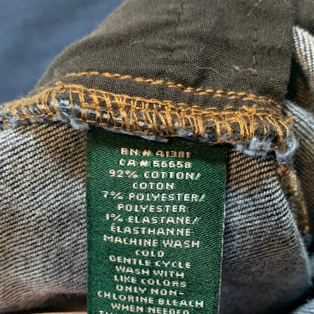 Lauren Ralph Lauren Women's Jeans - style modern straight curvy size 10 - Picture 6 of 9